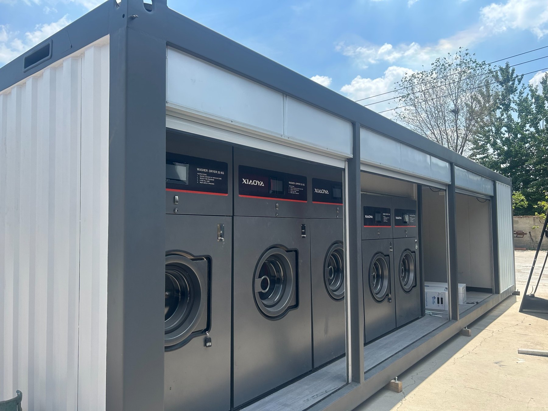 XIAOYA containerized modular laundry room